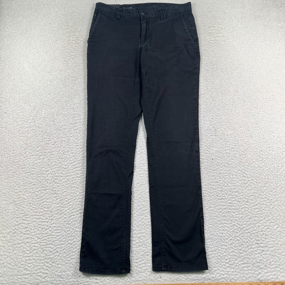Empyre Skeletor Pants‎ Men's 32x32 Skinny Fit Stretch Dark Wash Black EUC